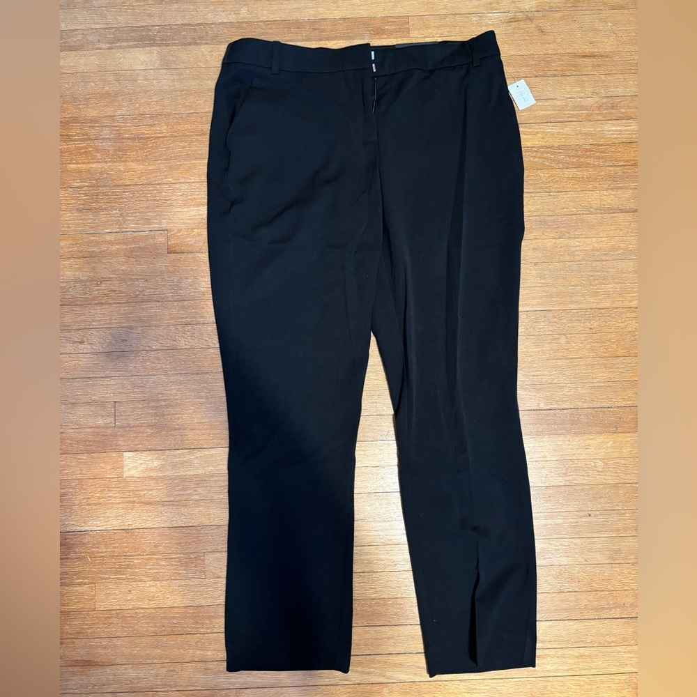 Maurice’s Straight Mid Rise Black Dress Pants Size 12